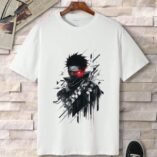 Nebomma Naruto White T-Shirt