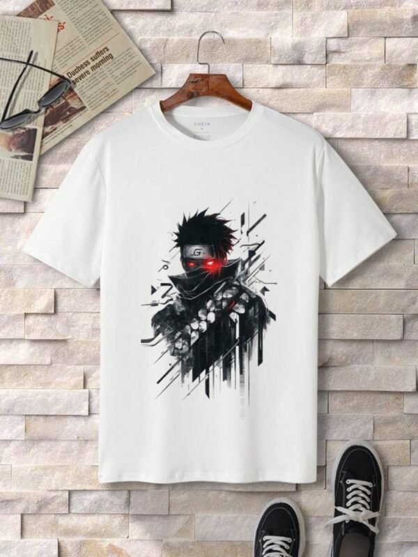 Nebomma Naruto White T-Shirt