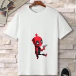 Nebomma Deathpool White T-Shirt