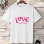 Love Text T-Shirt